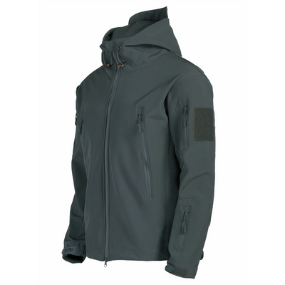Wasserdichte Militärjacke mit Kapuze Dawson