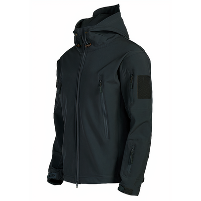 Wasserdichte Militärjacke mit Kapuze Dawson