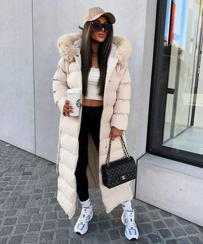 Quiana® | Langer Wintermantel