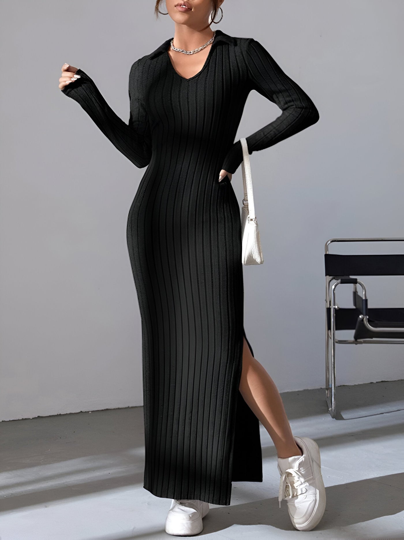 Levi | Mühelos schickes Strickkleid