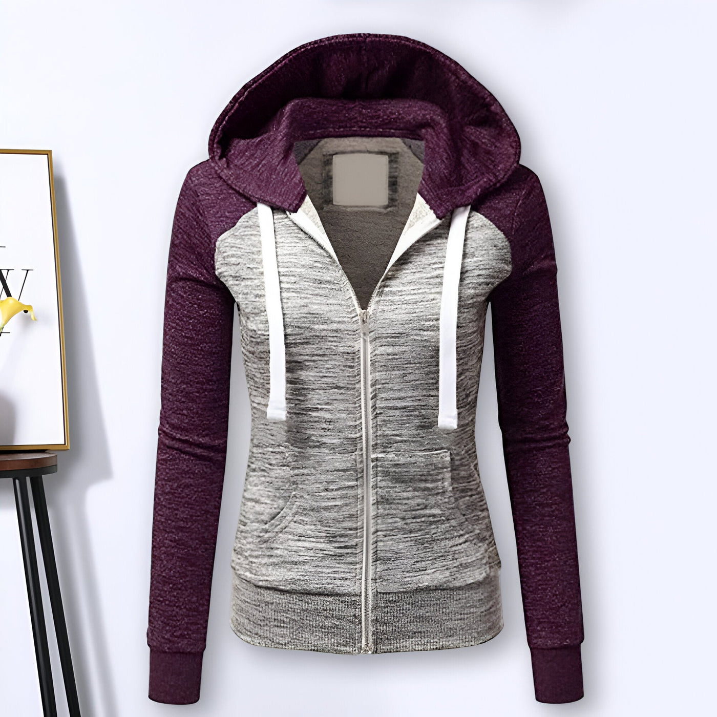 Klara | Bleibe stilvoll und gemütlich: Der ultimative Frühling Sweatshirt-Mantel