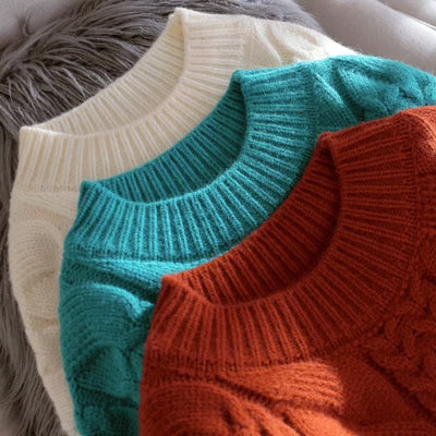 Blake | Gemütlicher koreanisch inspirierter Strickpullover