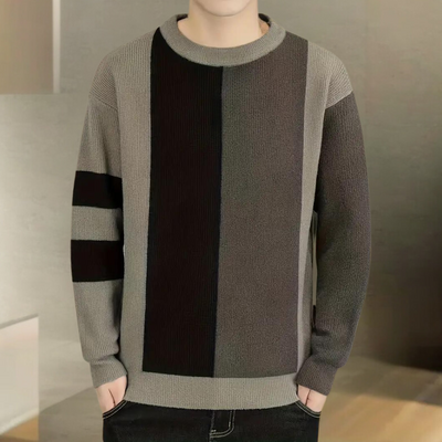 Moderner Winterpullover für Herren