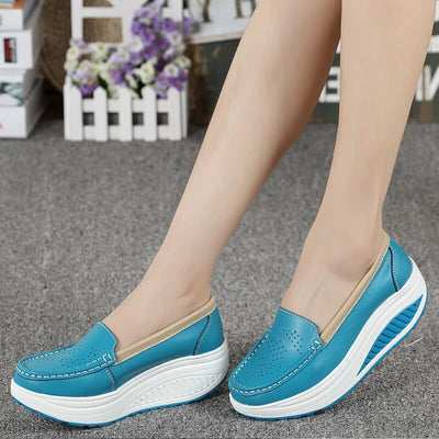 Nida - Elegante Plateau-Loafer für Damen