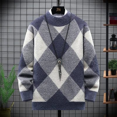 Modischer Warmer Pullover für Herren
