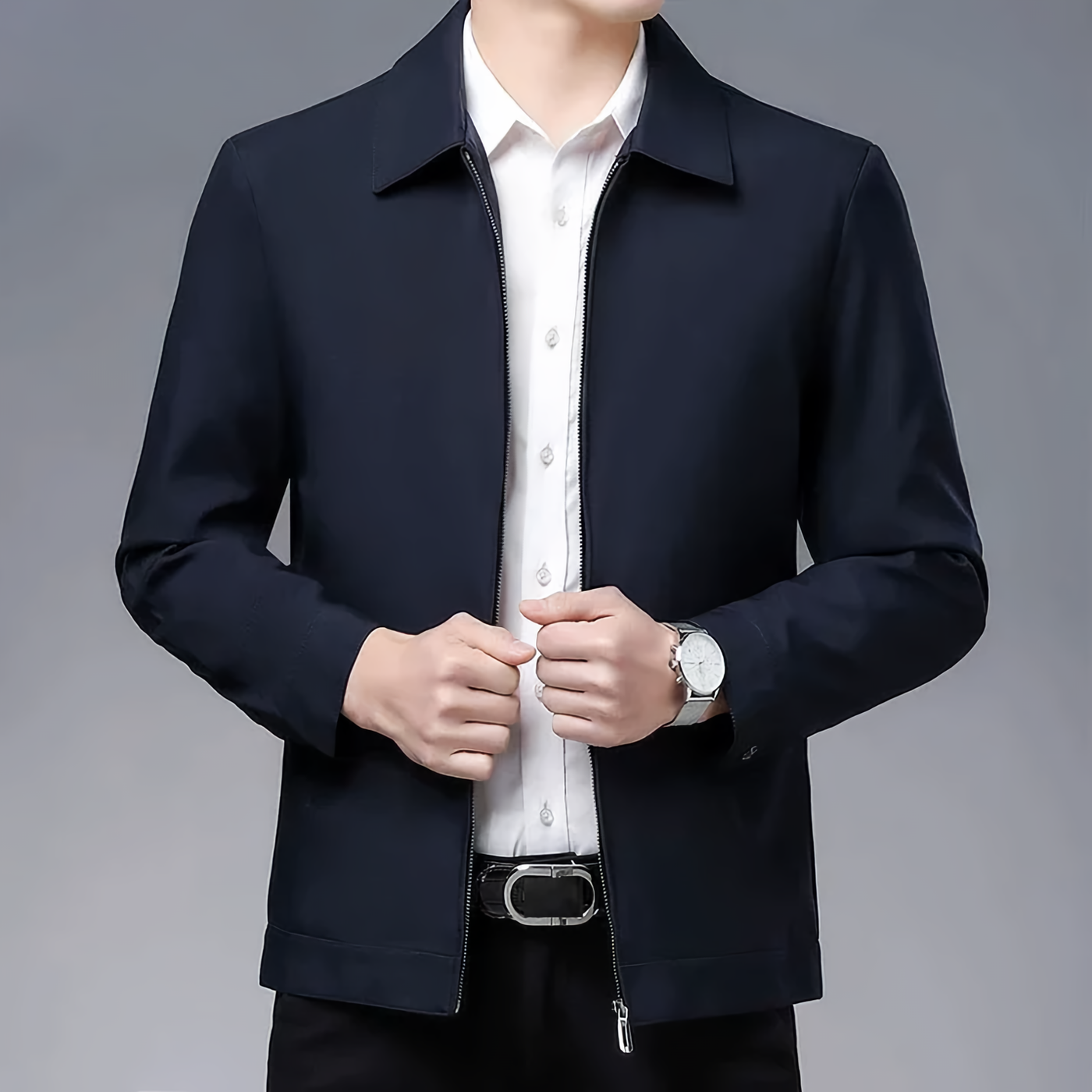 Jacke aus hochwertiger italienischer Wollmischung Edward