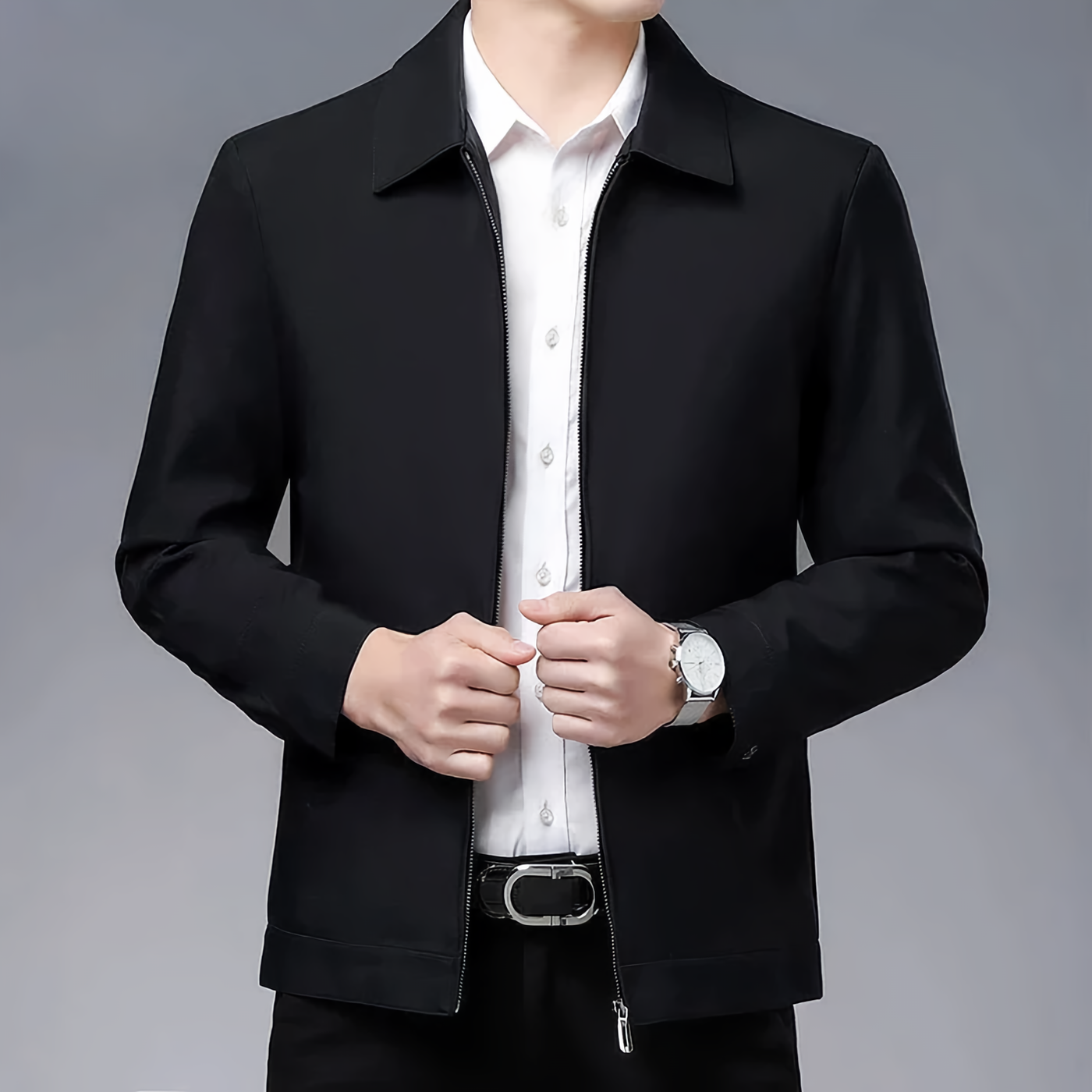 Jacke aus hochwertiger italienischer Wollmischung Edward