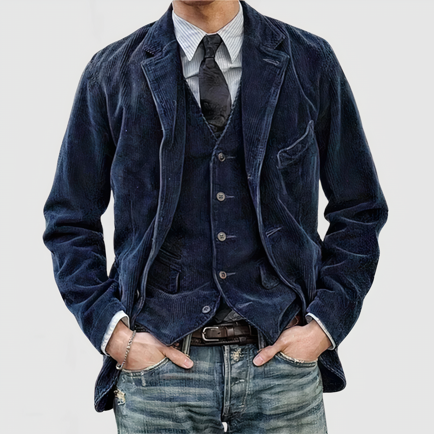 Casual Cordjacke für Herren Elliot