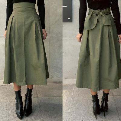 Aria | Damen koreanische Mode langen Rock