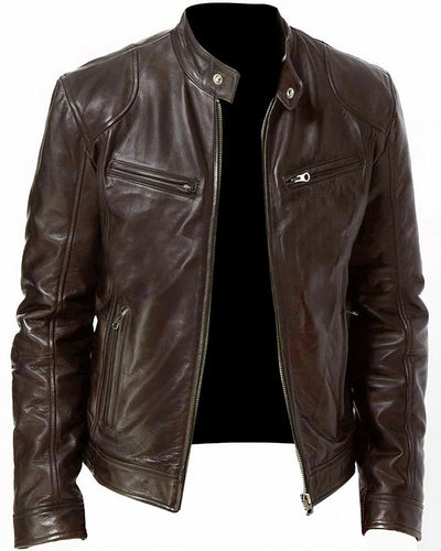 Motorrad Lederjacke für Herren Erwan
