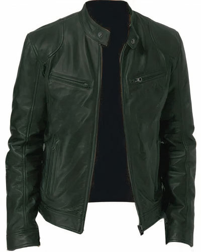 Motorrad Lederjacke für Herren Erwan