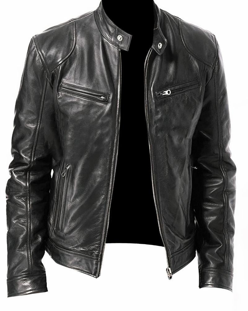 Motorrad Lederjacke für Herren Erwan
