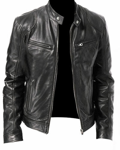 Motorrad Lederjacke für Herren Erwan