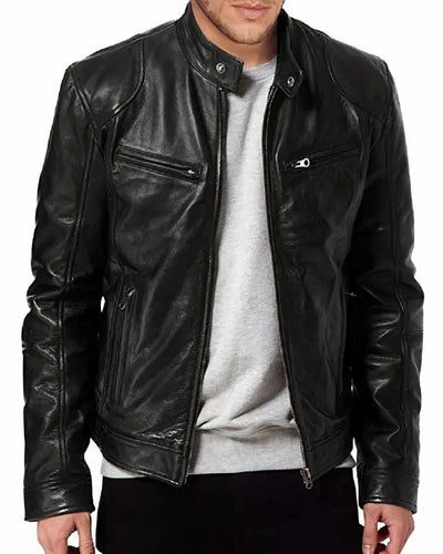 Motorrad Lederjacke für Herren Erwan