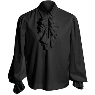 Renaissance Hemd – Schwarz