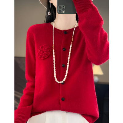 Isa | Luxuriöses Merino-Cashmere-Sweatshirt
