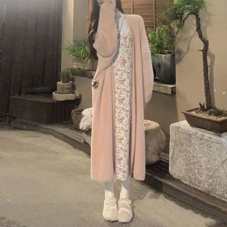 Kimba | Weißer Langer Cardigan