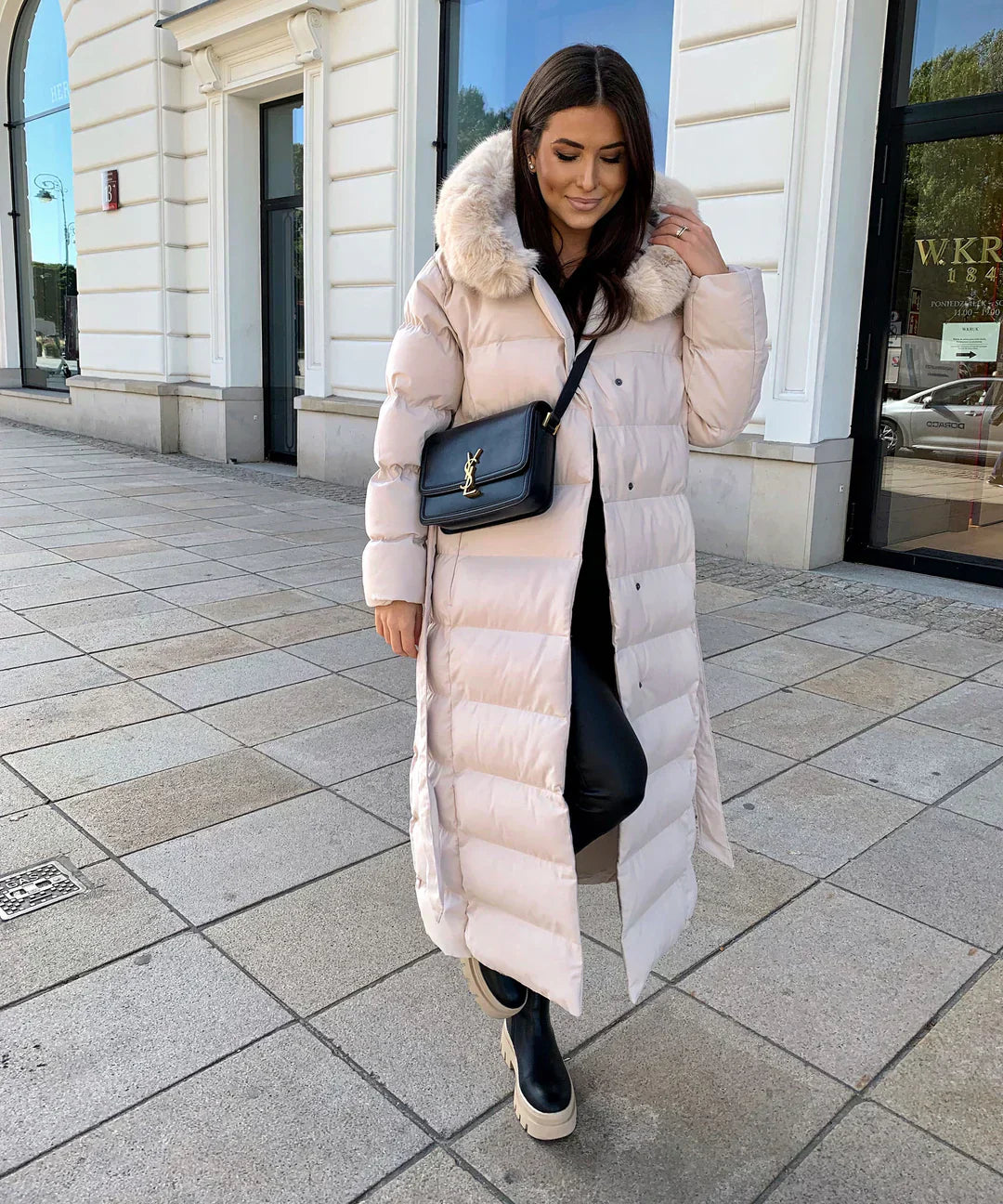 Quiana® | Langer Wintermantel