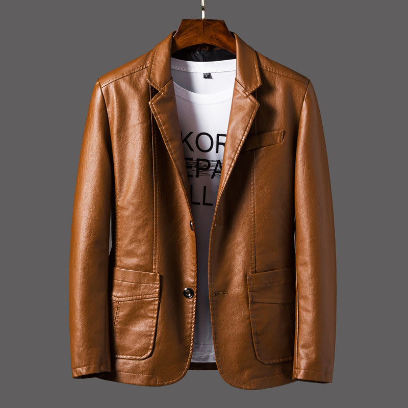 Lederjacke für Herren Steno