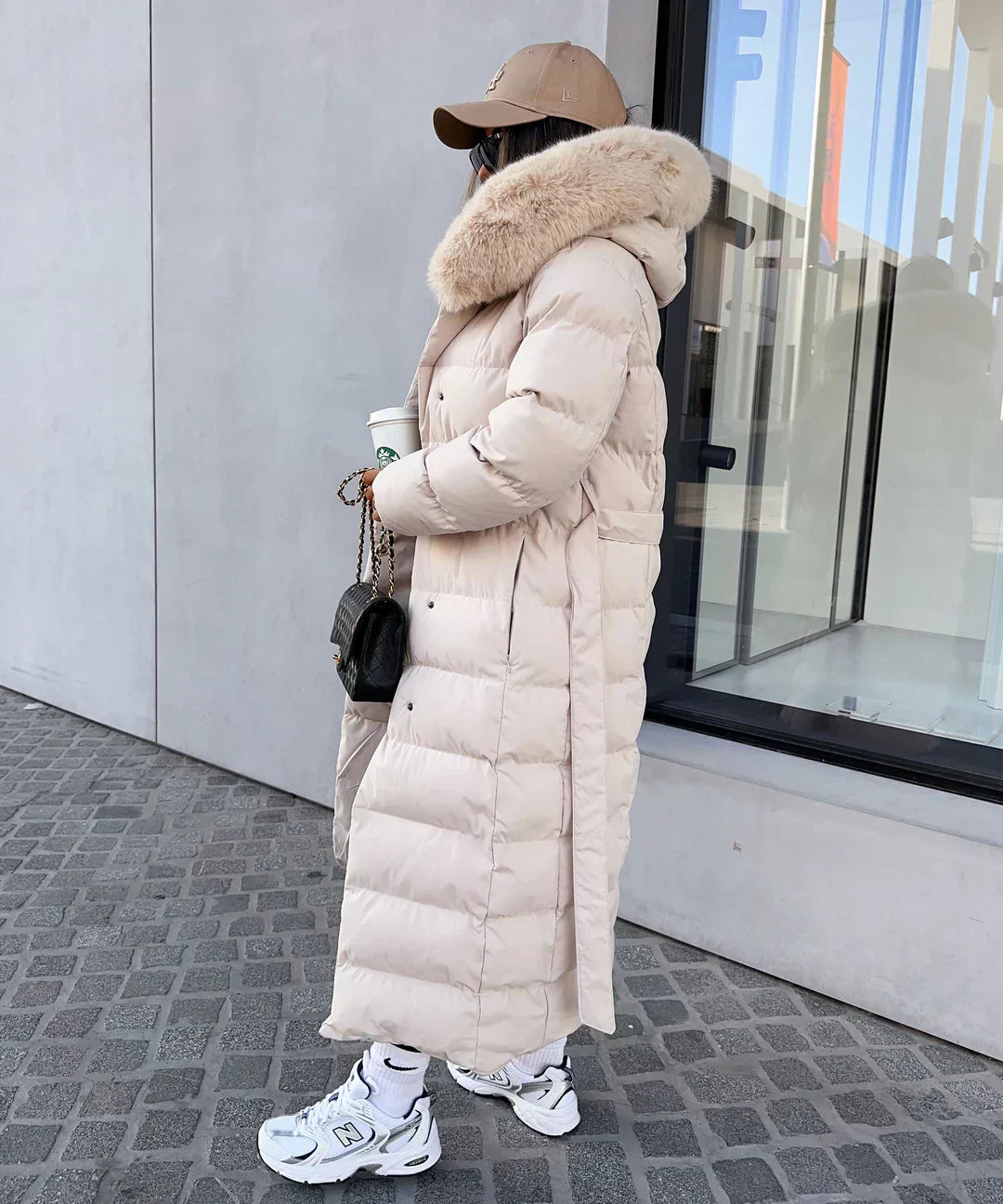 Quiana® | Langer Wintermantel