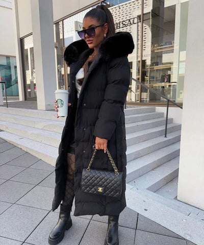 Quiana® | Langer Wintermantel