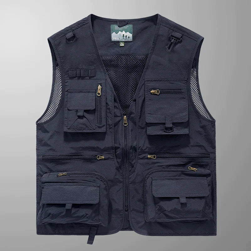 Herren Cargo Weste Franco