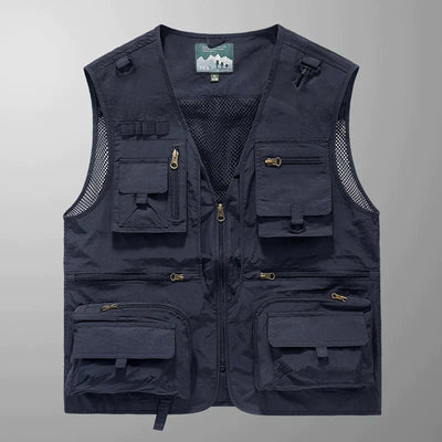 Herren Cargo Weste Franco