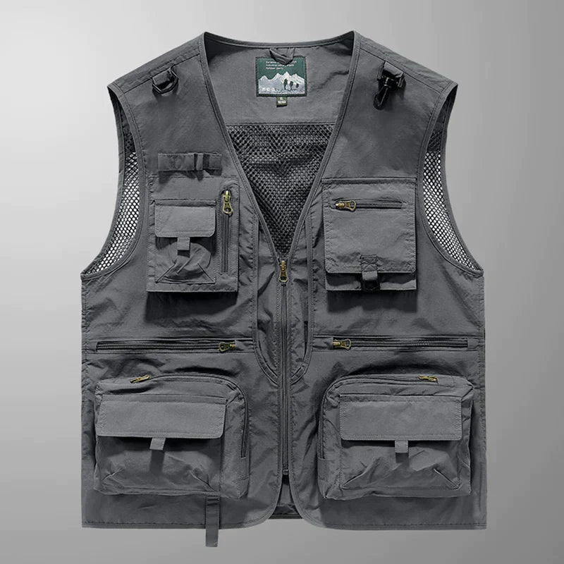 Herren Cargo Weste Franco