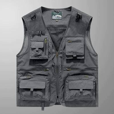 Herren Cargo Weste Franco