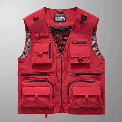 Herren Cargo Weste Franco