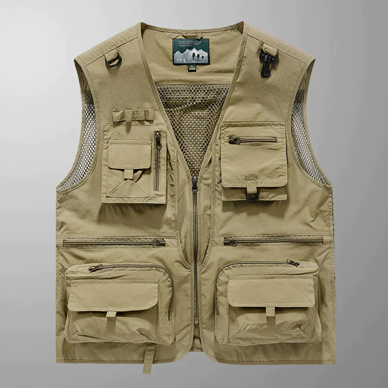 Herren Cargo Weste Franco