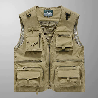 Herren Cargo Weste Franco