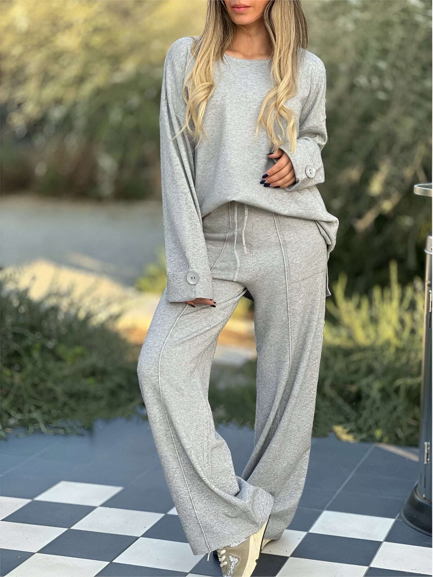 Trishia | Mühelos schickes Zweiteiler-Set