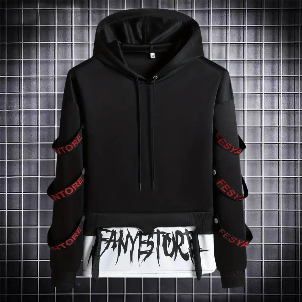 Modischer Pullover mit Kapuze für Herren