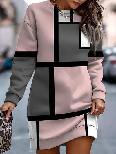 Romy | Bequemes &  Stylisches Oversized Sweatshirt-Kleid