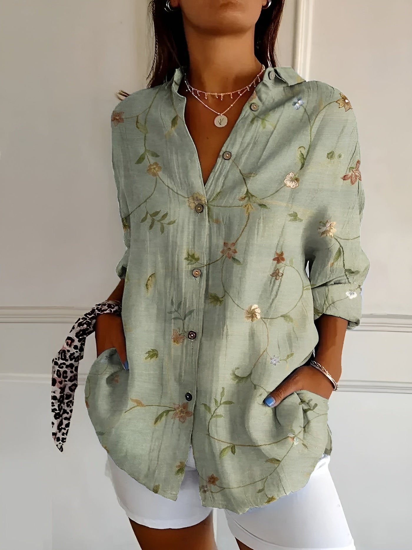 Felina - Stilvolles Button Down Hemd Für Damen