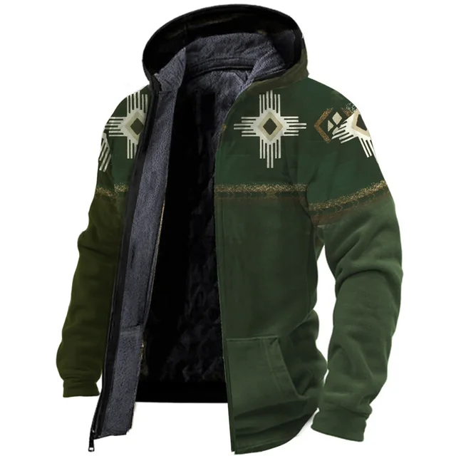 Warme Vintage Jacke für Herren