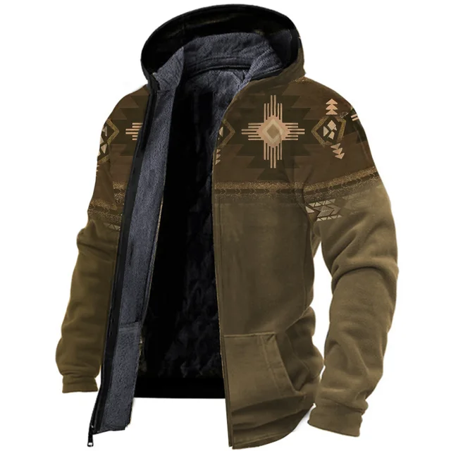 Warme Vintage Jacke für Herren