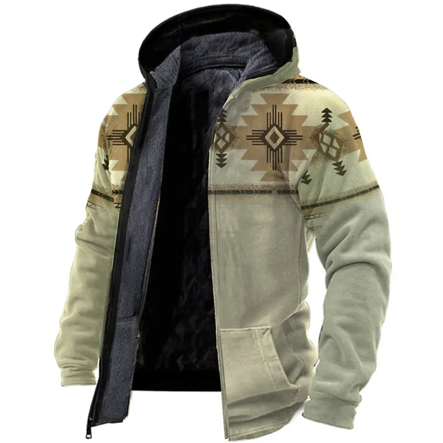 Warme Vintage Jacke für Herren