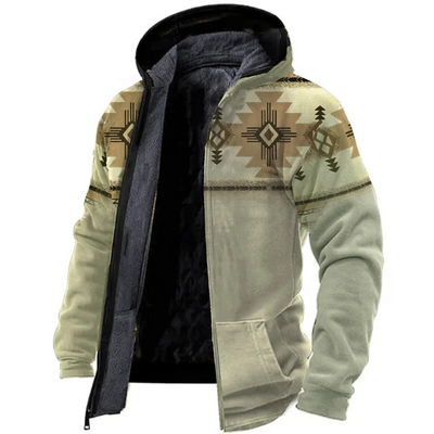Warme Vintage Jacke für Herren