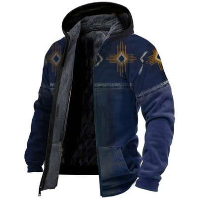 Warme Vintage Jacke für Herren