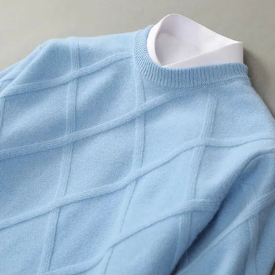Hochwertiger Kaschmirpullover für Herren Francois