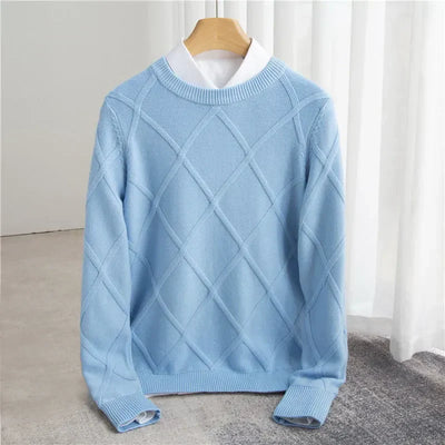 Hochwertiger Kaschmirpullover für Herren Francois