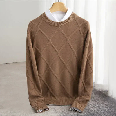 Hochwertiger Kaschmirpullover für Herren Francois