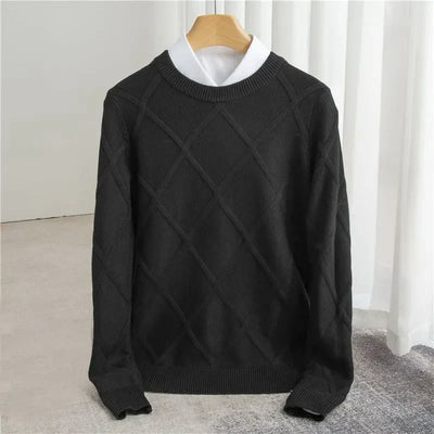 Hochwertiger Kaschmirpullover für Herren Francois
