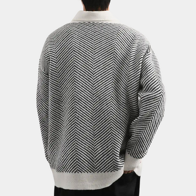 Trendige Strickjacke für Herren