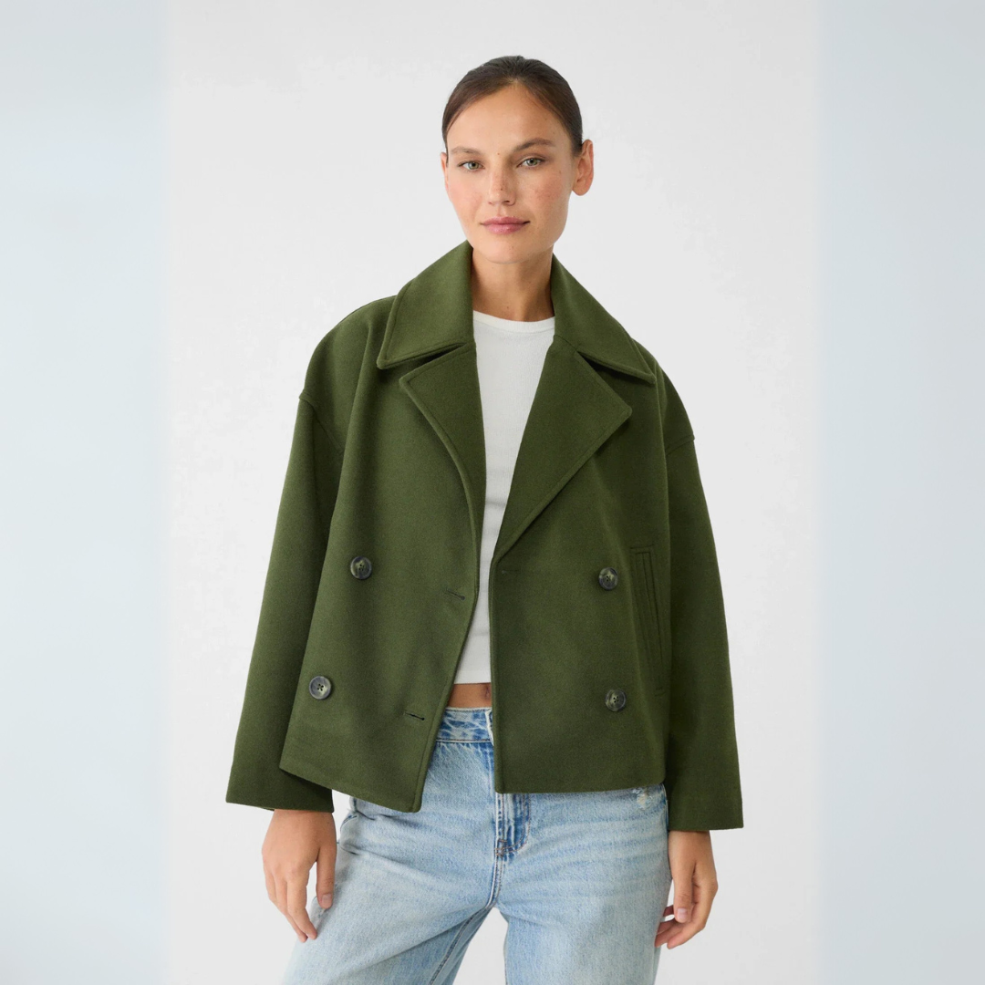 Klassische Herbstjacke für Damen