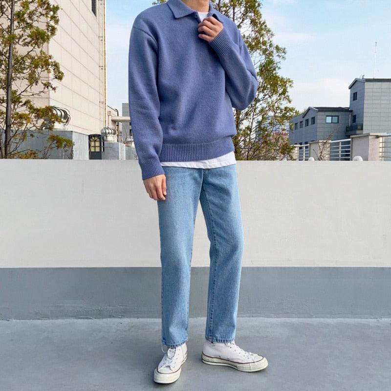 Warmer Freizeitpullover für Herren