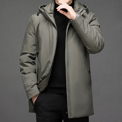 Elegante Jacke mit Kapuzen für Herren