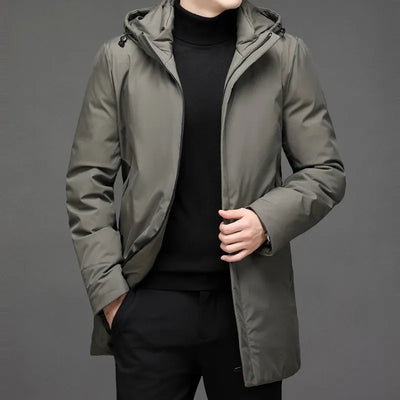 Elegante Jacke mit Kapuzen für Herren